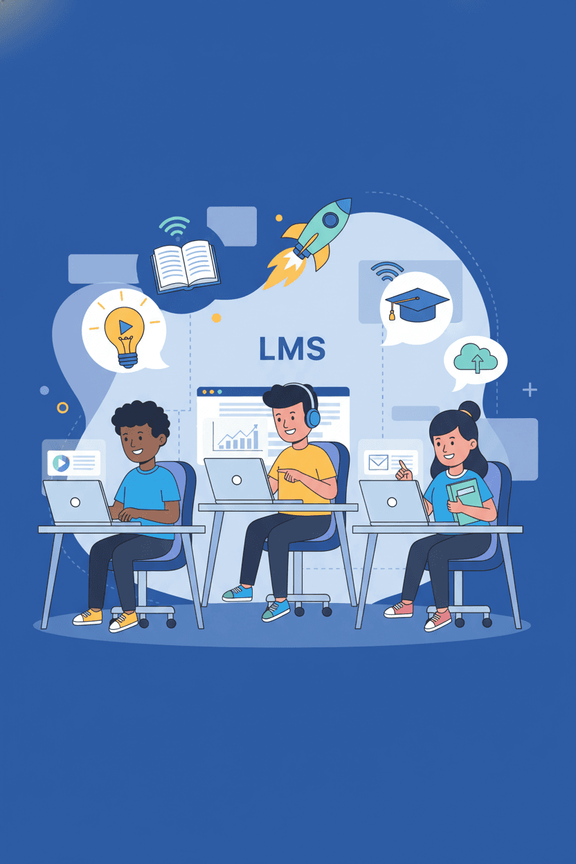 LMS Learning Illustration